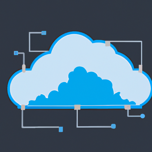 גרפיקה בצורת ענן המייצגת טכנולוגיית מחשוב ענן