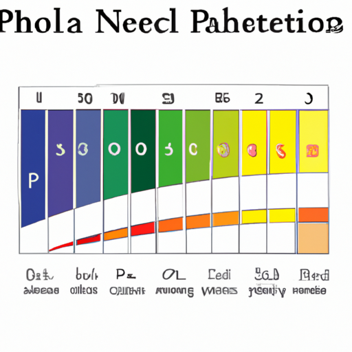1. המחשה של סולם ה-pH המראה חומרים שונים וערכי ה-pH שלהם